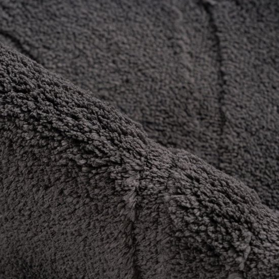 Unyqoos® Stijlvolle antislip badmat met golvend 3D-patroon en zachte touch