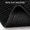550x550-21038.jpg Unyqoos® Waterabsorberende en snel drogende badmat van zachte chenille voor badkamer