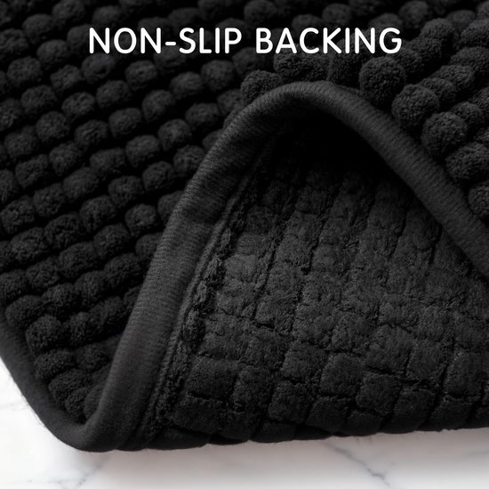 550x550-21038.jpg Unyqoos® Waterabsorberende en snel drogende badmat van zachte chenille voor badkamer
