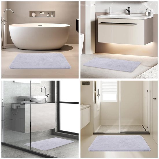 Unyqoos® Zachte en Absorberende Antislip Badmat voor Veiligheid en Comfort in de Badkamer