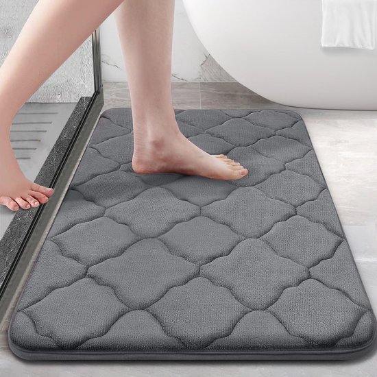 550x550-21051.jpg Unyqoos® Zachte en Antislip Traagschuim Badmat voor Comfort en Veiligheid in de Badkamer