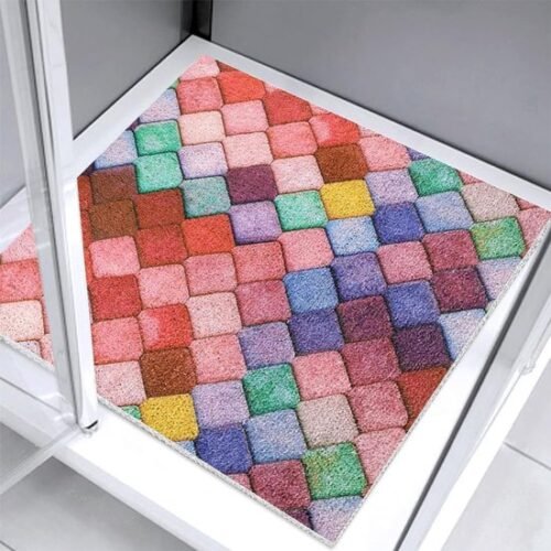 550x550-21055.jpg Unyqoos® Antislip Douchemat met Massage en Sneldrogende Eigenschappen voor Badkamer