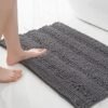 550x550-21109.jpg Unyqoos® Zachte en absorberende badmat van Chenille met antislip voor badkamer