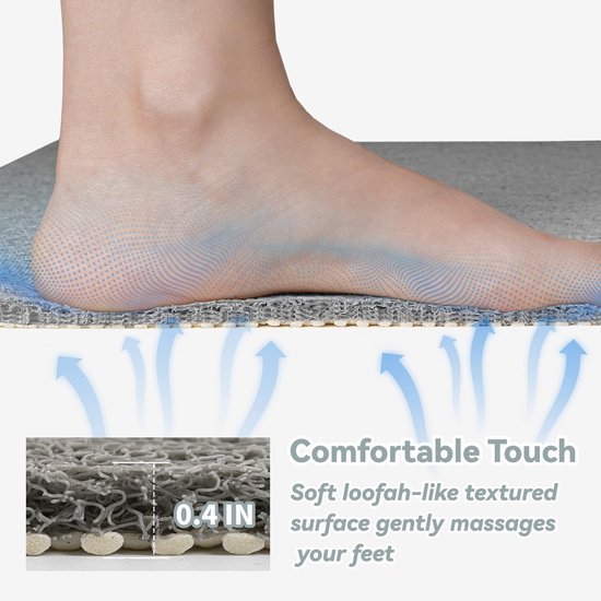 550x550-21118.jpg Unyqoos® Antislip Douchemat van 40x100 cm met Massage en Drainage voor Badkamer