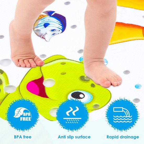 550x550-21141.jpg Unyqoos® Veilige en Wasbare Antislip Douchemat met Zuignappen voor Kinderen