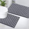 550x550-21151.jpg Unyqoos® Zachte en Absorberende Badmatset met Antislip voor Veiligheid en Comfort
