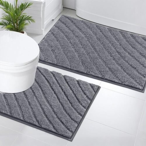 550x550-21151.jpg Unyqoos® Zachte en Absorberende Badmatset met Antislip voor Veiligheid en Comfort