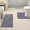 550x550-21155.jpg Unyqoos® Zachte en Absorberende Badmatset met Antislip voor Veiligheid en Comfort