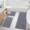 550x550-21158.jpg Unyqoos® Zachte en Absorberende Badmatset met Antislip voor Veiligheid en Comfort