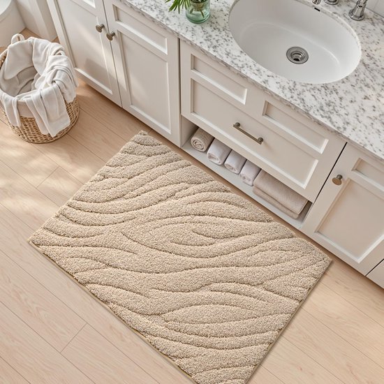 550x550-21182.jpg Unyqoos® Zachte en Absorberende Badmat met Antislip en Machinewasbare Eigenschappen