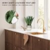 Unyqoos® Decoratieve kunstplant met keramische pot voor huis en kantoorinterieur