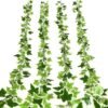 550x550-21202.jpg Unyqoos® Set van vier flexibele groene kunstmatige klimop slingers voor veelzijdige decoratie