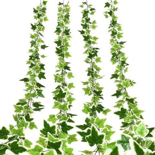 550x550-21202.jpg Unyqoos® Set van vier flexibele groene kunstmatige klimop slingers voor veelzijdige decoratie