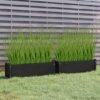 Unyqoos® Set van 16 weerbestendige kunstgrassen voor buiten en binnen decoratie