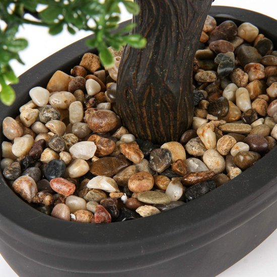 550x550-21227.jpg Unyqoos® Natuurgetrouwe kunstbonsai met gedetailleerde afwerking in keramische pot, pijnboom, 17 cm