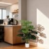 Unyqoos® Groene kunstplant Monstera met 24 bladeren voor interieurdecoratie