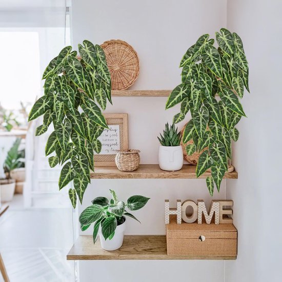 550x550-21285.jpg Unyqoos® Set van 2 Kunsthangplanten voor Binnen en Overdekte Buitenruimtes
