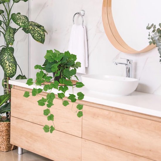Unyqoos® Realistische hangende kunstplant voor binnen en buiten decoratie