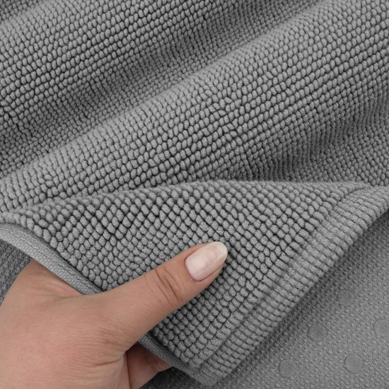 Unyqoos® Zachte en Luxe Antislip Badmat van 100% Katoen, Groot Formaat voor Optimale Absorptie en Comfort