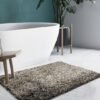 550x550-21477.jpg Unyqoos® Zachte en absorberende badmat met antislip in zwart en bruin 70x120 cm