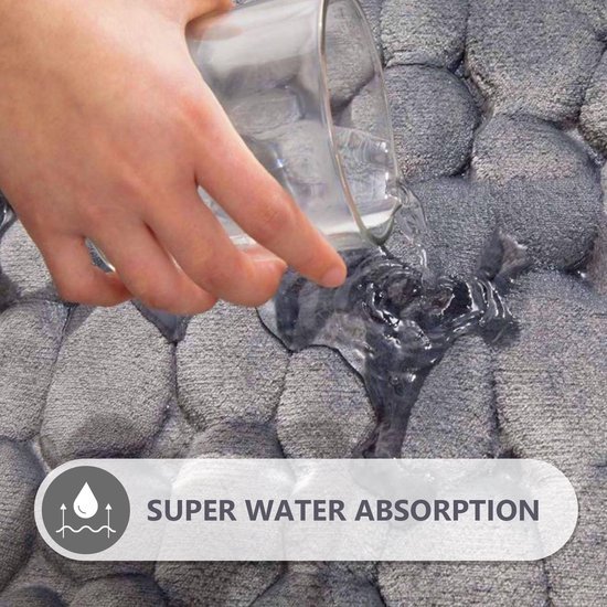 550x550-21484.jpg Unyqoos® Comfortabele en absorberende badmat van traagschuim voor elke badkamer