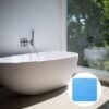 550x550-21491.jpg Unyqoos® Vierkante antislip douchemat met massage-effect en zuignappen in zeeblauw