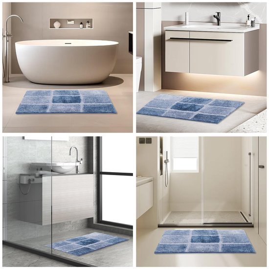 Unyqoos® Zachte Antislip Badmat met Hoge Absorptie en Wasbaar Comfort in Diverse Kleuren en Maten