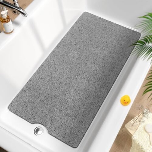 Unyqoos® Grijze Antislipmat voor Veiligheid en Comfort in Badkamer of Keuken