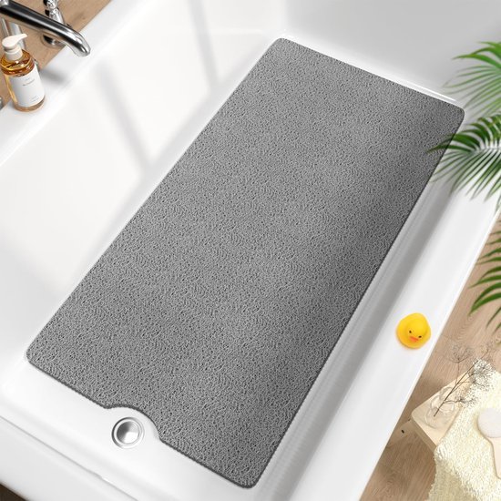 Unyqoos® Grijze Antislipmat voor Veiligheid en Comfort in Badkamer of Keuken