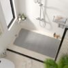 Unyqoos® Grijze Antislipmat voor Veiligheid en Comfort in Badkamer of Keuken