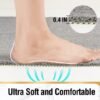 Unyqoos® Grijze Antislipmat voor Veiligheid en Comfort in Badkamer of Keuken