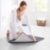 Unyqoos® Super Zachte Antislip Traagschuim Badkamermat voor Luxe Comfort in het Grijs, 43 x 61 cm