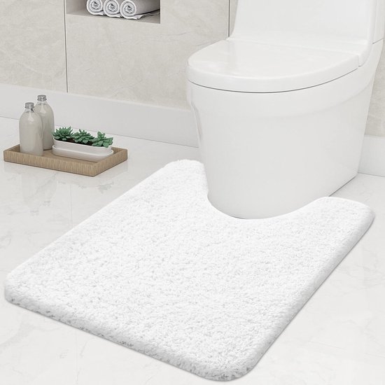 550x550-21569.jpg Unyqoos® Zachte en absorberende toiletmat met antislip en comfortabele microvezels