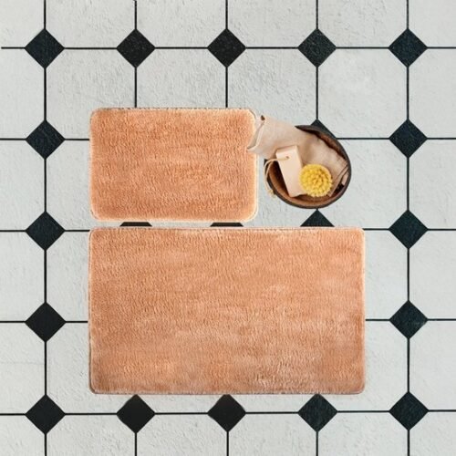 550x550-21594.jpg Unyqoos® Tweedelig badmatten set met zachte textuur en antislip eigenschappen