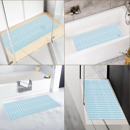 Unyqoos® Antislip Douchmat 68x40 cm voor Badkuip met Sterke Zuignappen