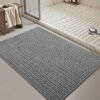 550x550-21610.jpg Unyqoos® Absorberende en Antislip Chenille Badmat voor Veiligheid en Comfort