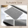 550x550-21611.jpg Unyqoos® Absorberende en Antislip Chenille Badmat voor Veiligheid en Comfort