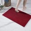 Unyqoos® Zachte Antislip Badmat, Combineerbaar als Badkamertapijt en Douchemat in Stijlvol Rood
