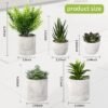 550x550-21735.jpg Unyqoos® Set van 7 decoratieve kunstplanten voor woonkamer, slaapkamer en kantoor, groente, 30cm, 7 stuks