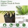 Unyqoos® Levensechte kunstpalm van 150 cm voor interieurdecoratie en sfeer