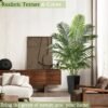 Unyqoos® Levensechte kunstpalm van 150 cm voor interieurdecoratie en sfeer