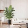 Unyqoos® Levensechte kunstpalm van 150 cm voor interieurdecoratie en sfeer