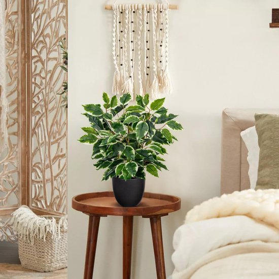 Unyqoos® Decoratieve kunstplant ficus in pot voor elke ruimte en interieurstijl
