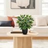 Unyqoos® Decoratieve kunstplant ficus in pot voor elke ruimte en interieurstijl