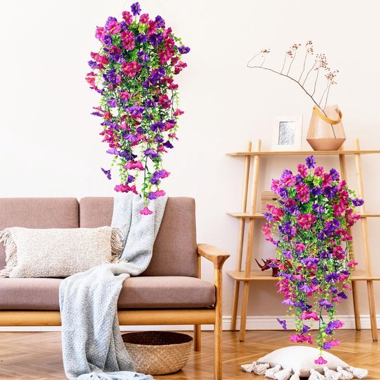 550x550-21795.jpg Unyqoos® Set van 4 Realistische Hangende Kunstplanten voor Buiten en Binnen Decoratie