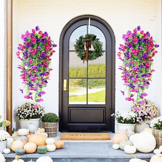550x550-21798.jpg Unyqoos® Set van 4 Realistische Hangende Kunstplanten voor Buiten en Binnen Decoratie