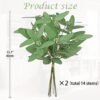 Unyqoos® Onderhoudsvriendelijke Eucalyptus Kunsttakken voor Diverse Decoratiemogelijkheden