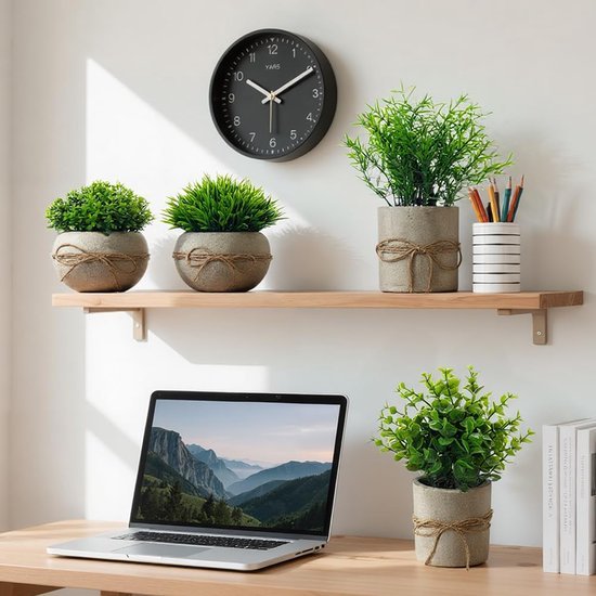 550x550-21874.jpg Unyqoos® Set van vier realistische kunstplanten in pot voor stijlvolle binnenhuisdecoratie