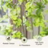 Unyqoos® Decoratieve kunstplant Enkianthus met realistische bladeren voor huis en kantoor
