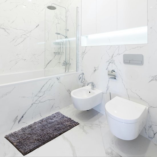 550x550-21922.jpg Unyqoos® Zachte en elegante badmat in zilvergrijs voor moderne badkamerstijl